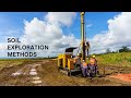 Soil Exploration Methods in Geotechnical Engineering