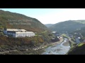 Boscastle in Cornwall on A Perfect Day in Autumn