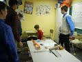 Rube Goldberg competition 2013 NLCS 7/8th grade