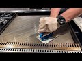 Cleaning a Wolf Griddle - how to