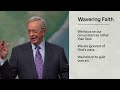 Wavering Faith – Dr. Charles Stanley