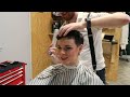 AUDREY HEPBURN STYLE PIXIE WITH MODERN TWIST | HFDZK HOW TO CUT HAIR TUTORIAL ASMR