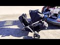 Britax b ready double stroller conversion to triple triplet stroller