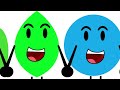 BFDI Characters But in Different Object Shows