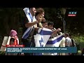‘Shame on you’: Pro-Israel activists stage counter-protest at UCLA pro-Palestine encampment | ANC