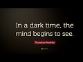 Dark Times - Motivational Speech