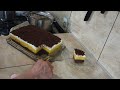 Ciasto Kubuś Czekoladowy. Pyszne ciasto czekoladowe przekładane kremem budyniowym z sokiem Kubuś