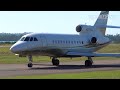 (4K) Fantastic CLOSE-UP BizJet Planespotting Action in Bermuda | ft. G650, G600, F2THs, CL30