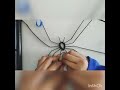 How to make spider using cable ties