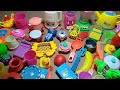 Satisfying with unboxing cute pink cooking play sets | Asmr toys