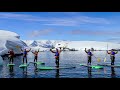 SUP (Stand Up Paddle) in Antarctica with Quark Expeditions Team.