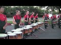 Vanguard Drumline 2012 - Drum Break
