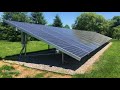 Review of a Ground Mount 28KW Solar Array.