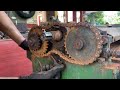 Top Skills of The Mechanic To Full Restoration The Hitachi 3-Phase A-1500 3 In 1 Woodworking