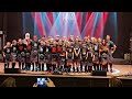 Lathallan School Pipe Band perform with the Red Hot Chilli Pipers in Dundee - December 2023