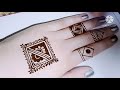 Easy Mehndi design