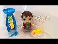 Baby alive Zoe gets Sick in the Bath! 🤮