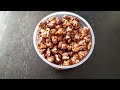 Chocolate popcorn in 5 minutes / easy snack recipe /  විනාඩි 5න් චොකලට් පොප්කෝන්