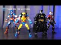 LEGO Speed Build! Marvel + DC Figures Collection 2023 | LEGO Marvel/DC 2023 | Beat Build | ASMR