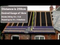 How to SLATE a roof - Set out a slate roof & bottom row