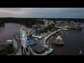 Indiana Beach Aerial 4k Footage