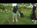 Tommy Fleetwood Gives Amateurs Short Game Lessons