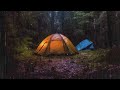 Fall Asleep Instantly on Tent in Rainy Night | White Noise for Sleeping, Study, Relaxing, Meditation