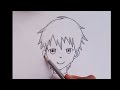 Beginners drawing - how to draw anime step by step