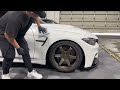 Dirty BMW F82 M4 First Foam Wash - Exterior Auto Detailing (Satisfying ASMR)