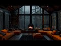 Fresh Morning Weekend in Forest Cabin Ambience With Piano Relaxing Music🌤️Soft Background Music