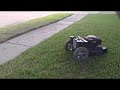 Testing Cytron MDDS30 controller for Remote Control / RC lawnmower.