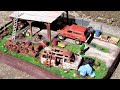 Making realistic backyard shed 1/64 diorama