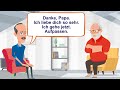 DEUTSCH LERNEN: Familienleben (Deutsch lernen mit Dialogen) Gespräch auf Deutsch - LEARN GERMAN