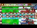 99 Gatling Fire Vs 99 Snow Ice Vs All Zombies Attack Dr Zomboss Plants Vs Zombies