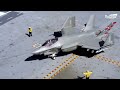 Hypnotic Operations of $130 Million F-35 on US Navy Carrier at Sea