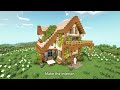 [Minecraft] How to Build a Cottagecore Cherry Blossom House / Tutorial
