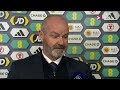 Scotland manager Steve Clarke gives his verdict on 1-0 loss to Northern Ireland