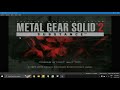 How To Run Metal Gear Solid 2 Substance on Pcsx2 Emulator 2023 - On Low-End laptop Avoid Using Xemu
