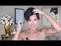 How I Style Short Hair to Look Younger | Tips to Make Hair Look Thick & Fuller | Dominique Sachse