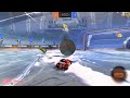 One of my cleanest Snow Day goals (Rocket League Clip)