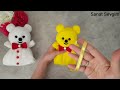 😍NO SEWING/❤Making Plush Teddy Bear Candy Bowl/❤There's a Surprise Inside