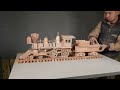 Wooden Train - Locomotive Leviathan (1868) aka Central Pacific #63 - Awesome Woodcraft