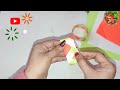How To Make Paper Bracelet | DIY Tricolor Bracelet | Independence Day Craft