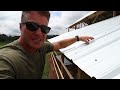 SAVED $10,000 Metal Roof Install - Pole Barn Build on a Budget.