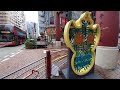 Temple Street 廟街 in the Morning - Jordan Kowloon Hong Kong China 九龍 香港 中国