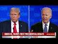2024 presidential debate between Trump and Biden