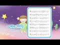 Night Sky - Nursery rhyme piano sheet music - PonyRang TV Kids Play