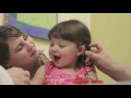 Cochlear Implants - Girls (Abigail and Zoey) Hear for First Time