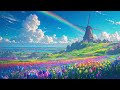 Beautiful Piano Vibes🌈 Relaxing Piano Music🌿Tulip Background for Sleep, Work, Study
