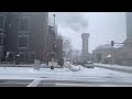 First Snow of the Season in Downtown Minneapolis November 2022 4K